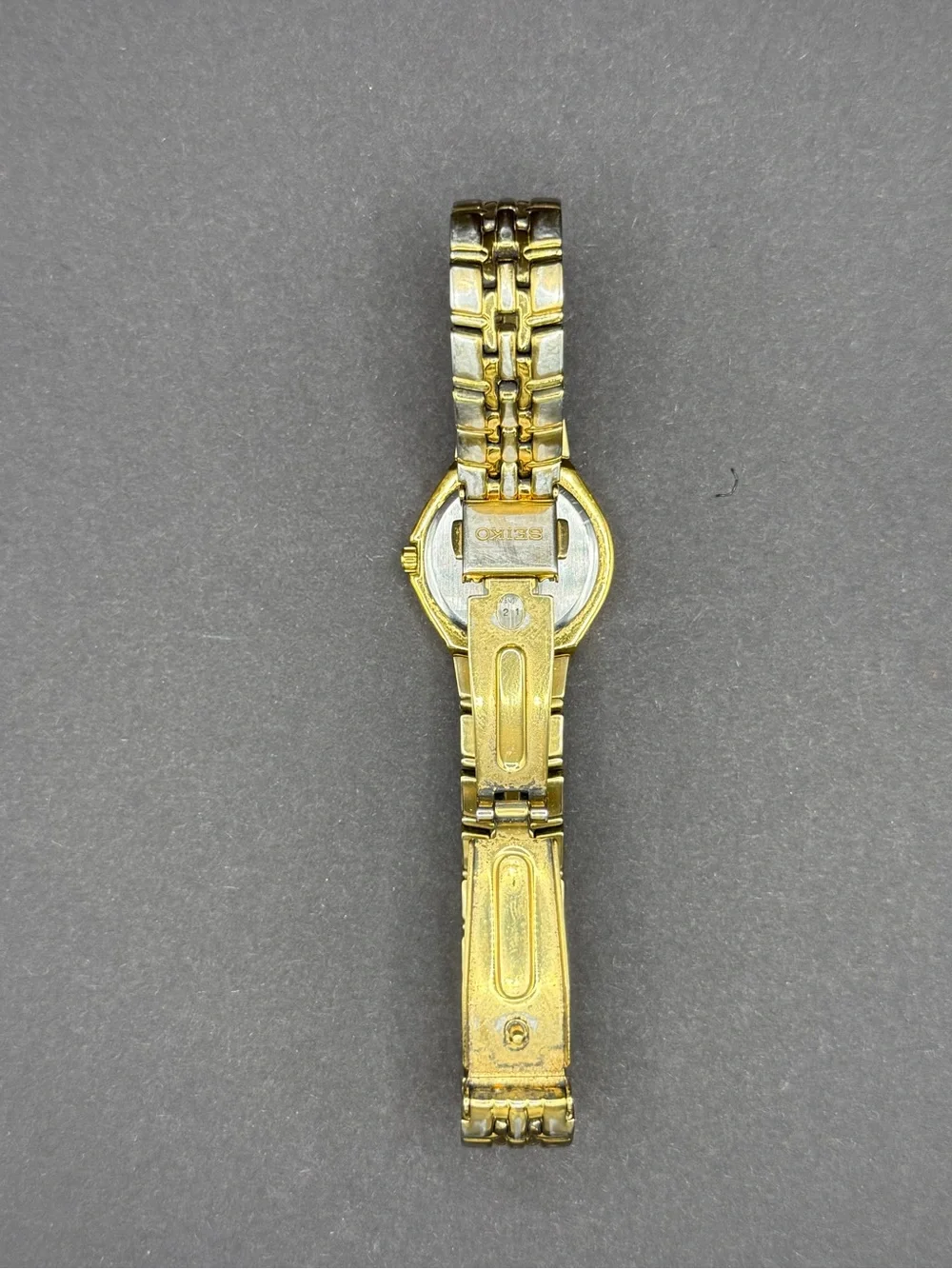 Seiko Women's Two-Tone Gold and Silver Bracelet Watch